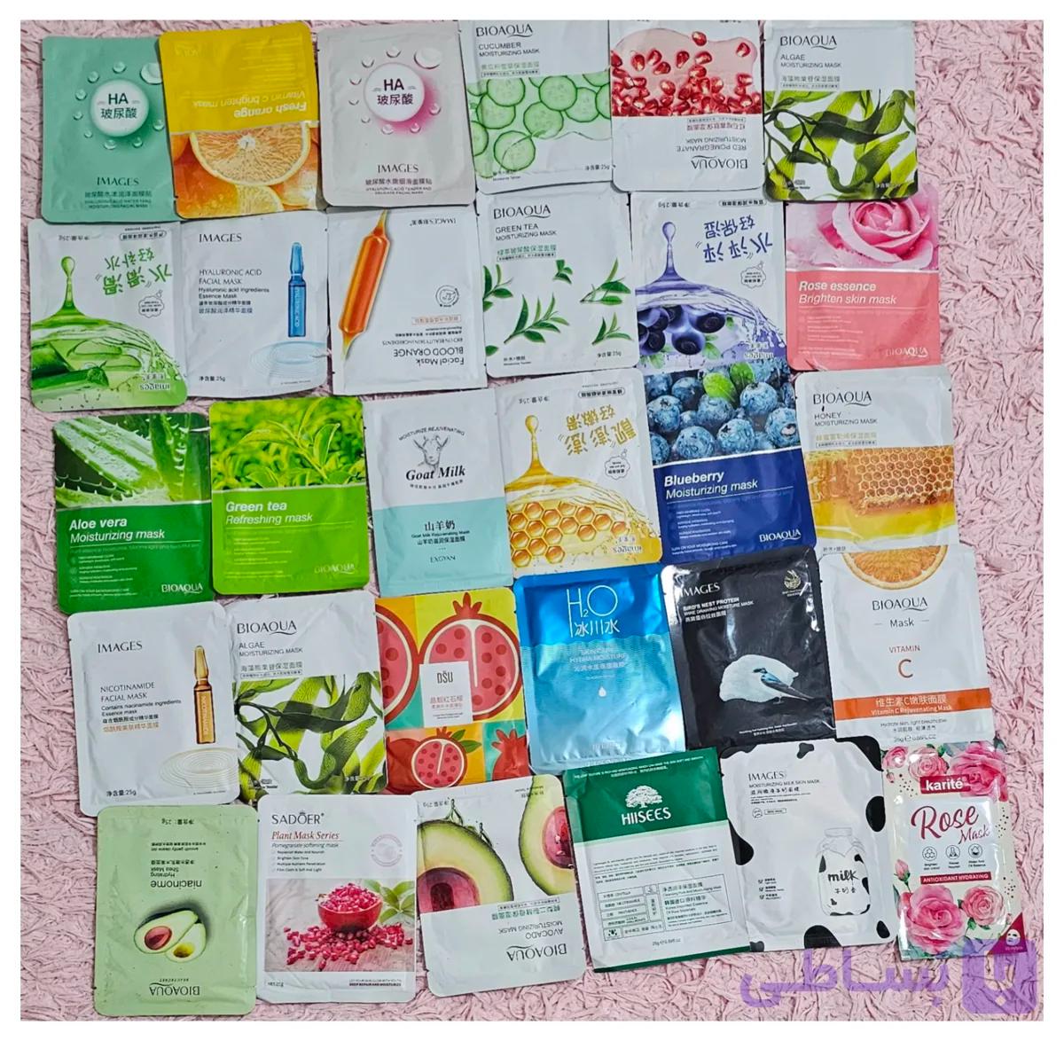 ماسک ورقهای ۵ عددی ( ارسال رندوم)