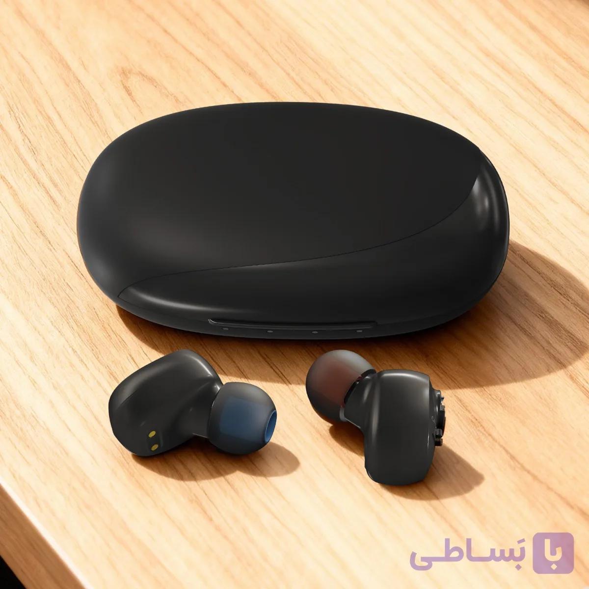 سمعک Delmicure VHP-1607 با قاب شارژ قابل حمل – دوگوشی برای سالمندان، قابل شارژ با قابلیت حذف نویز، نامرئی ، مشکی — تصویر 1