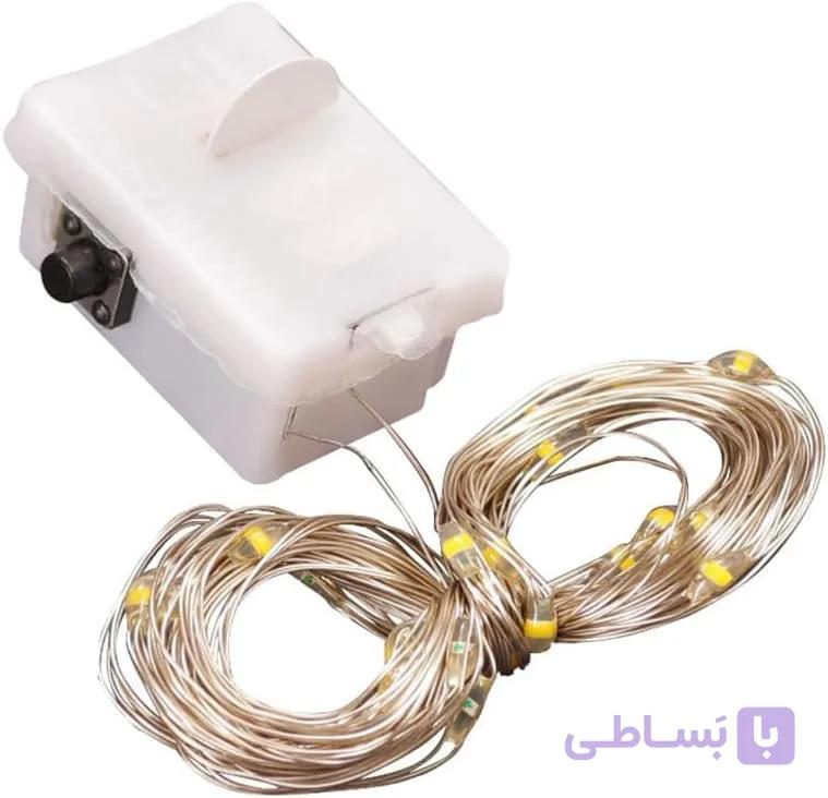 ریسه مفتولی باتری خور افکتدار 2 متری بسته 17 عددی — تصویر 1