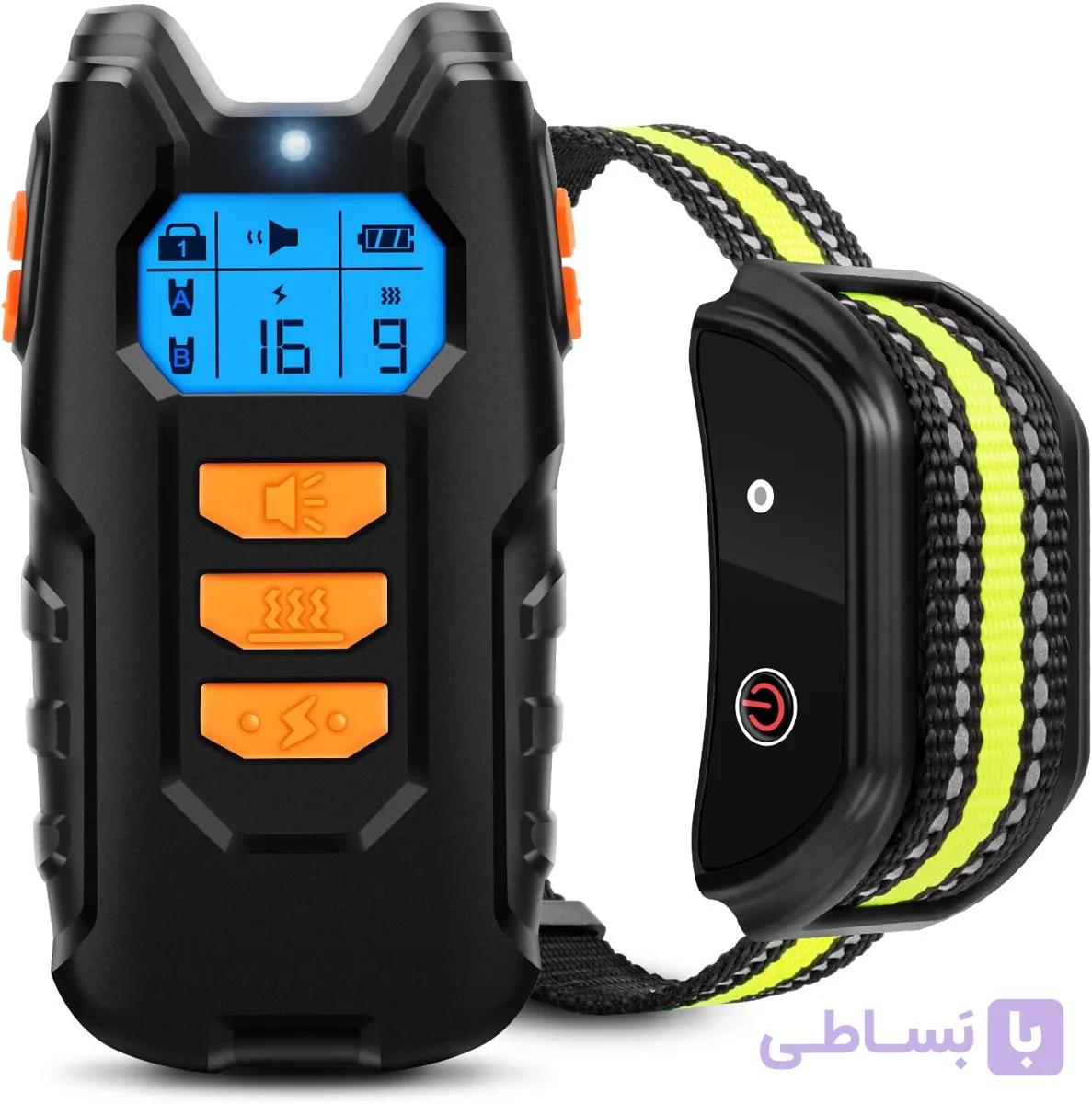 قلاده آموزشی سگ Flittor، شوک دهنده برای سگ‌ها با ریموت،قابل شارژ،ضد آب با قابلیت لرزش و شوک ۳ حالته برای سگ‌های کوچک، متوسط ​​و بزرگ — تصویر 1