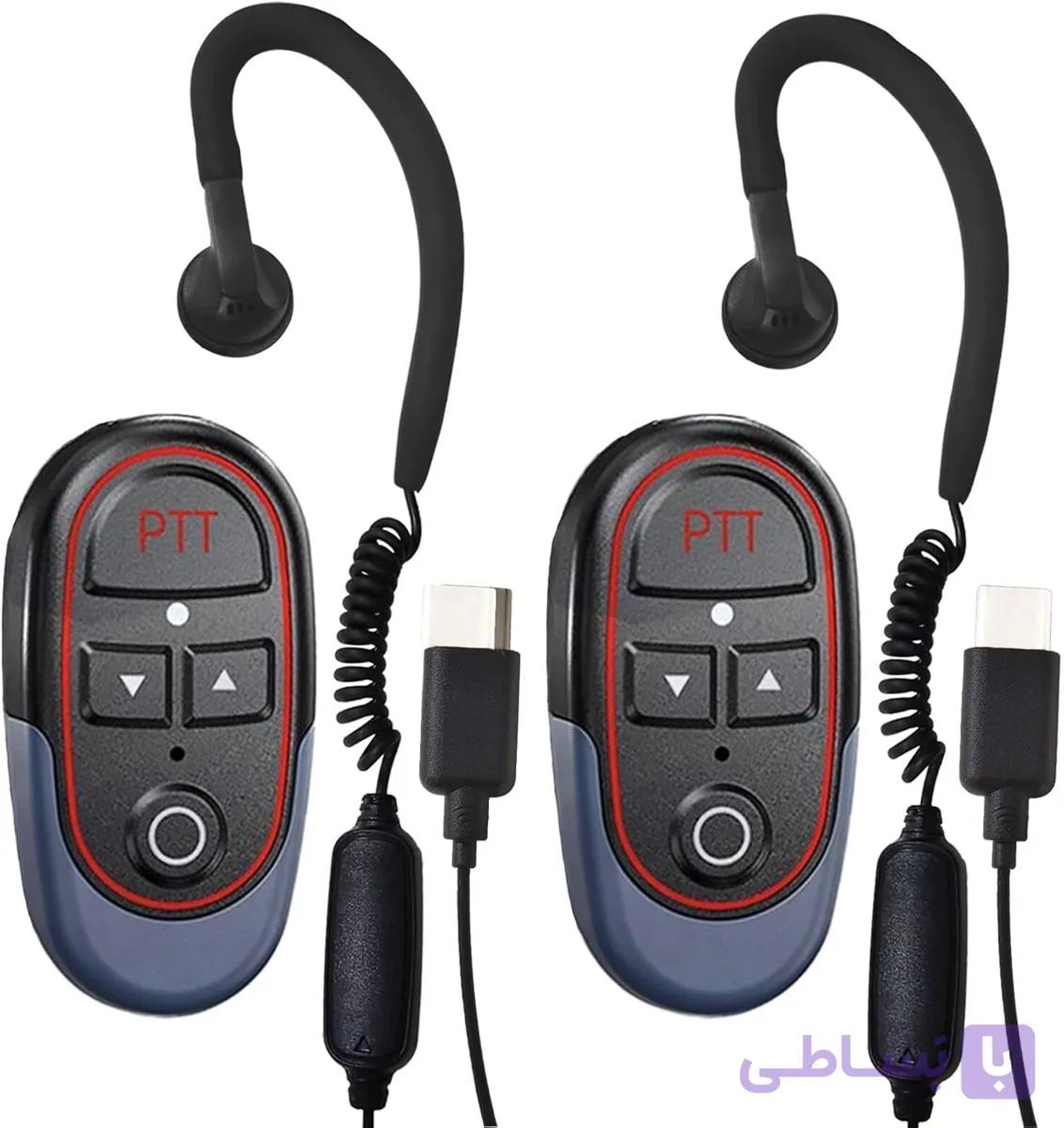 واکی تاکی سوپر مینی T-M10P با گوشی، رادیو دو طرفه قابل حمل — تصویر 1
