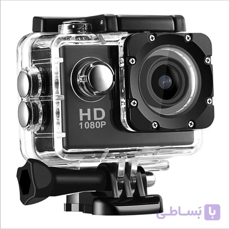 دوربین فیلم برداری ورزشی مدل X6000-HD با فیلم‌برداری HD، دوربین 12 مگاپیکسلی، زوم 3 برابر، پشتیبانی از microSD، میکروفون داخلی و باتری لیتیومی — تصویر 1