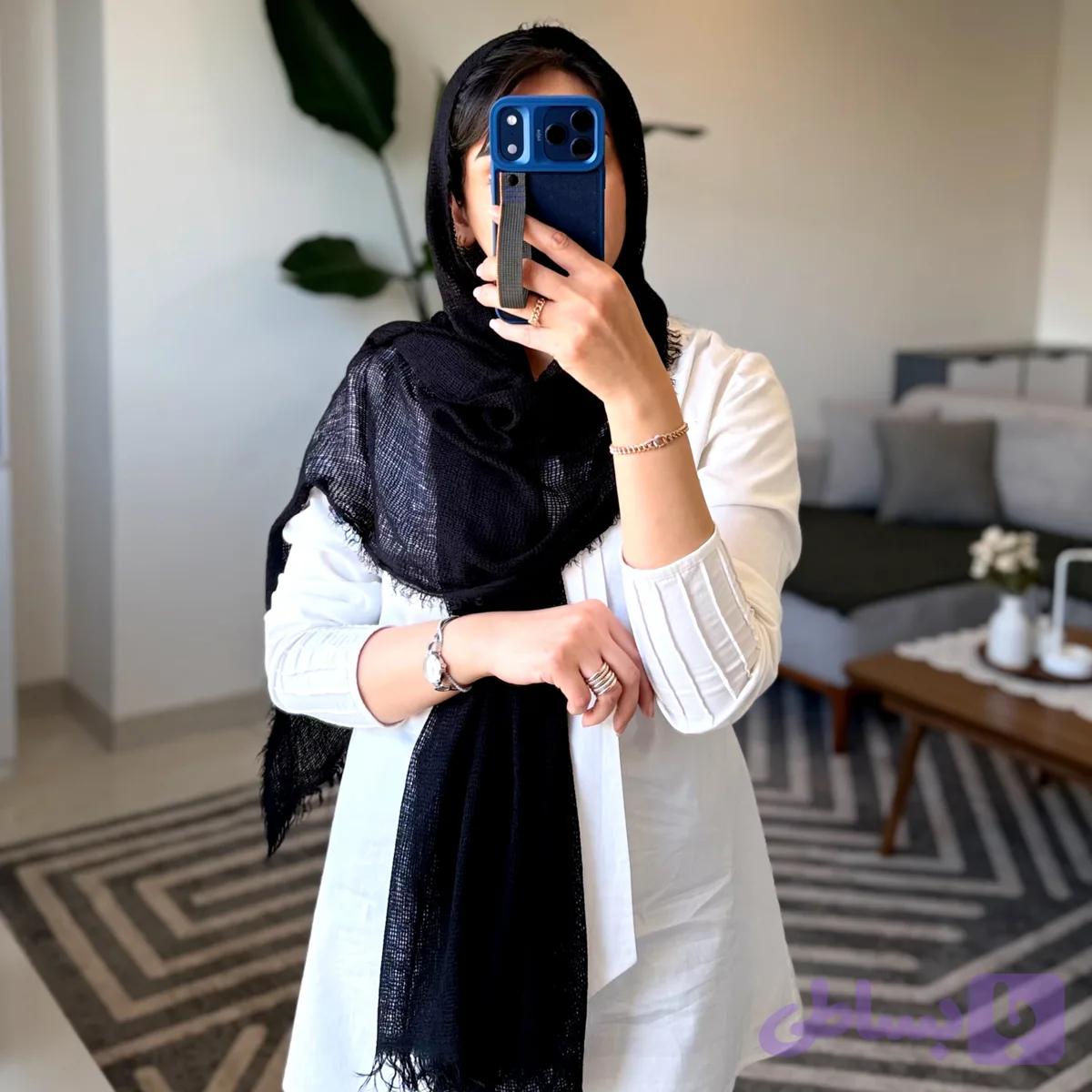شال سنگشور حصیری تابستانه