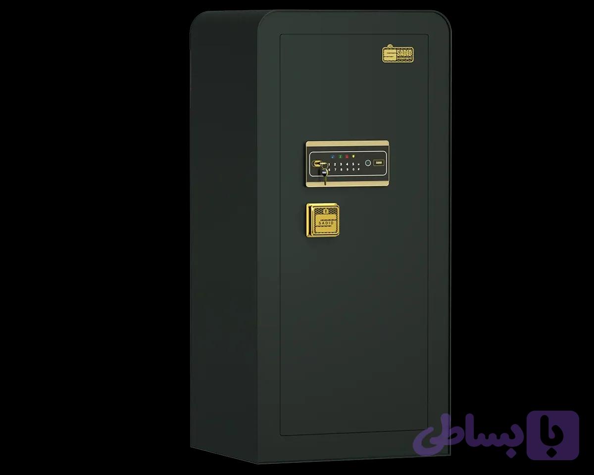 گاوصندوق خانگی ضدسرقت، نسوز و اثرانگشتی باریک مدل 1000 LF slim — تصویر 1