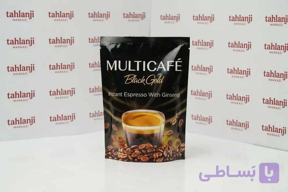قهوه فوری مولتی کافه بلک گلد