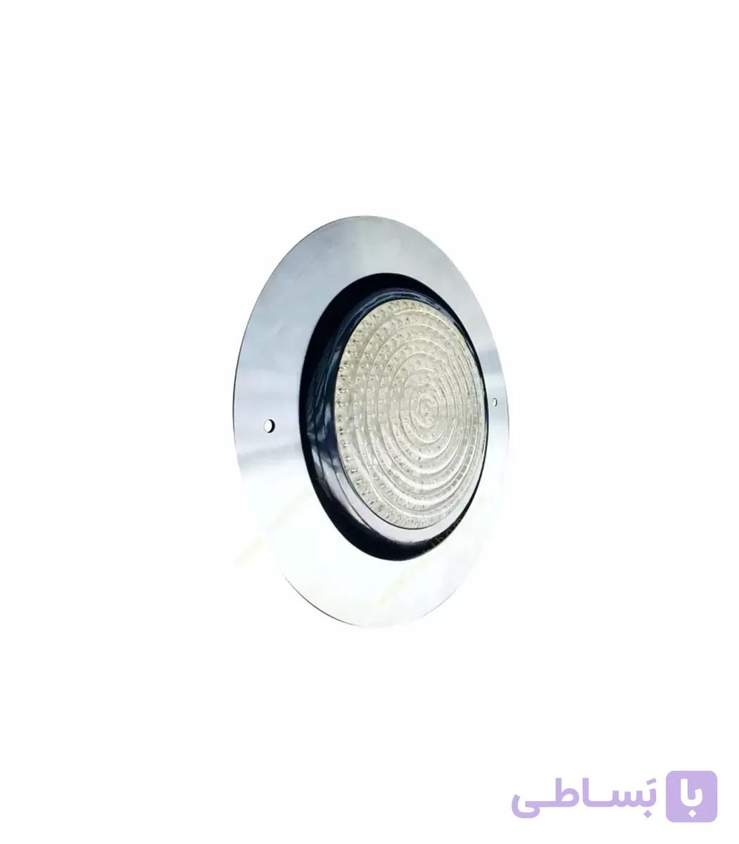 چراغ استخری روکار فلت استیل ضخیم  ۱۸ سانت برند ledman