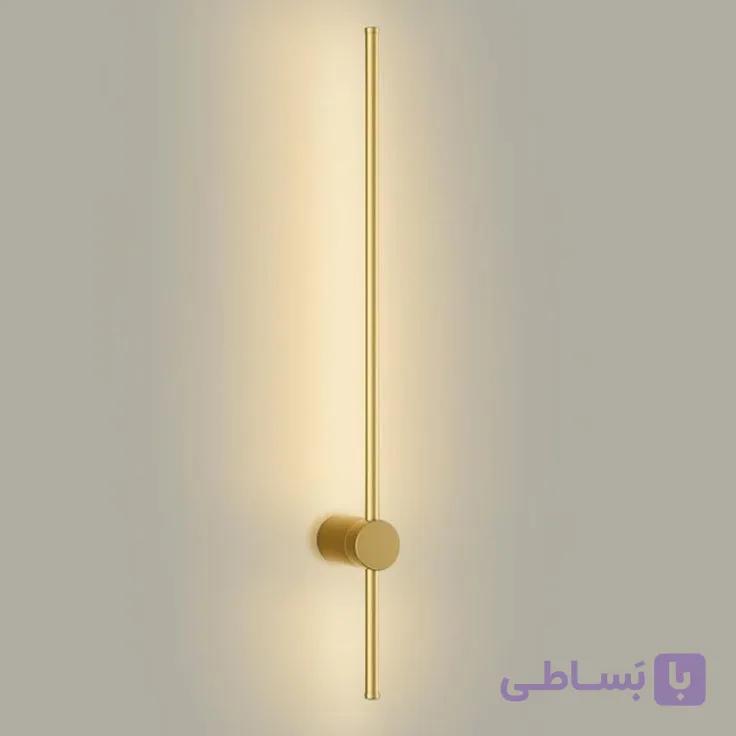 چراغ دیواری (مدل شمشیری برقی) طلایی آبکاری  برند ماهور ۲۰۵۰