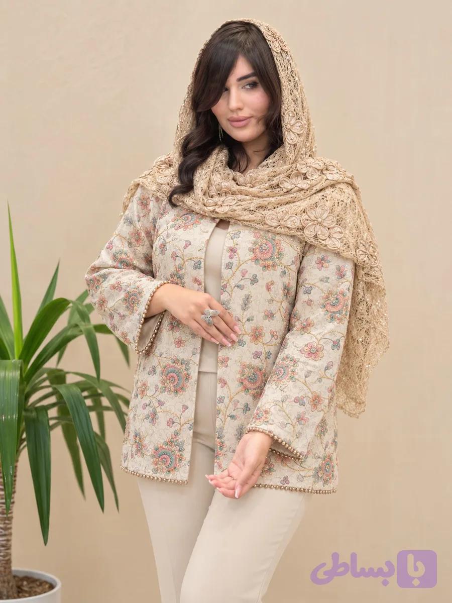 کت شلوار مجلسی دخترونه مدل الهه کد_ 3036 — تصویر 1