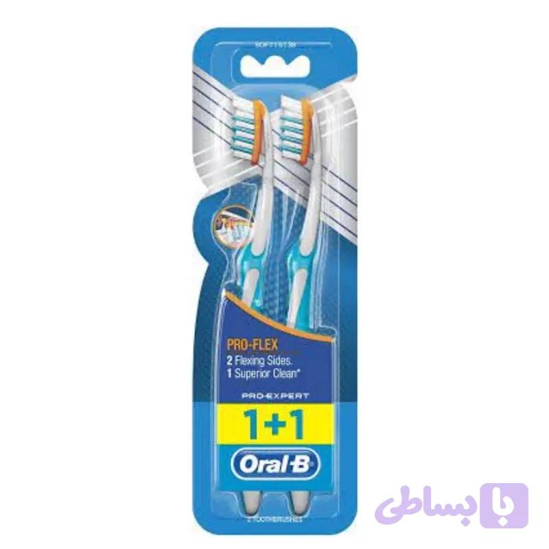 مسواک اورال بی دوقلو مدل PRO FLEX