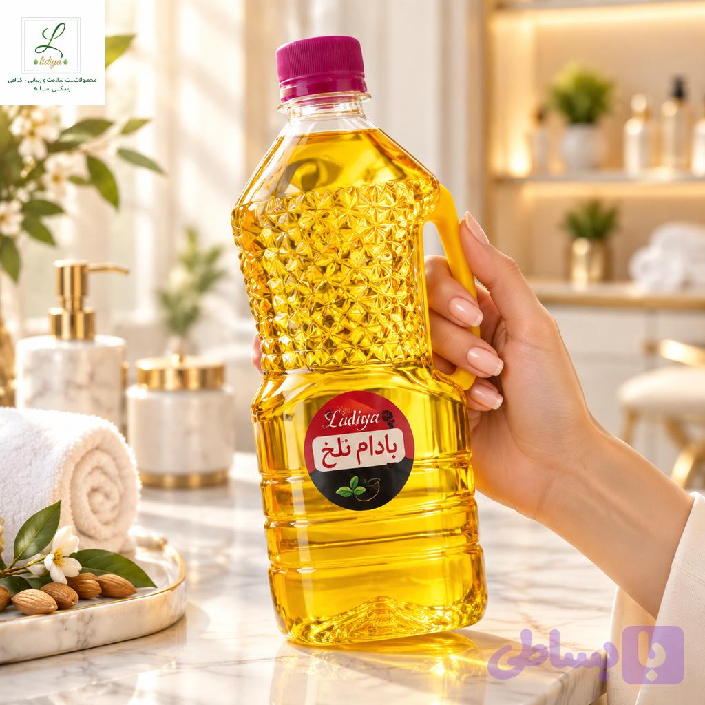 روغن بادام تلخ به شرط آنالیز محصول(1لیتری )