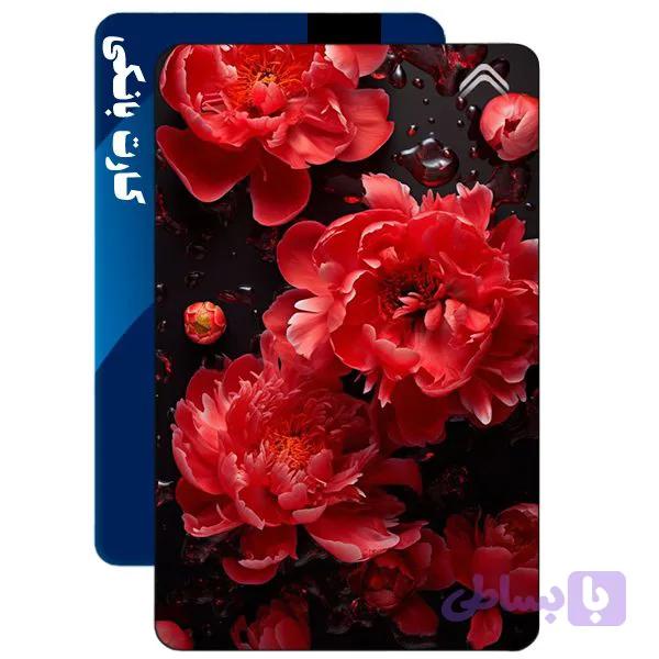 برچسب "استیکر" کارت بانکی مدل گلدار دخترانه کد CAB660-K — تصویر 1