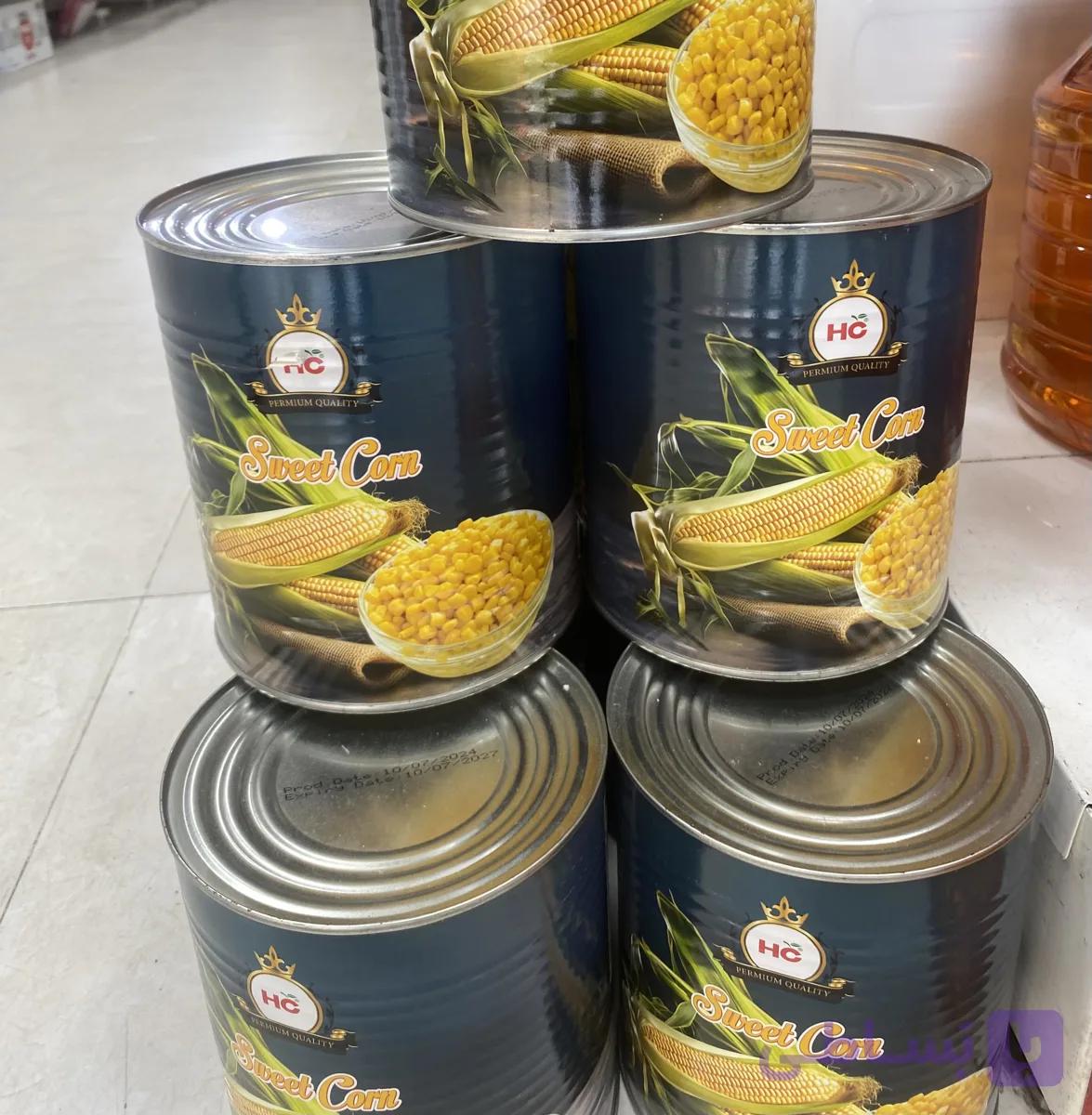 کنسرو ذرت Hc وزن ۳ کیلوگرم اصل