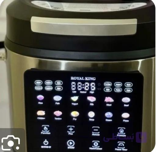 مولتی کوکر 9 لیتری رویال کینگ مدل 1809، اصل