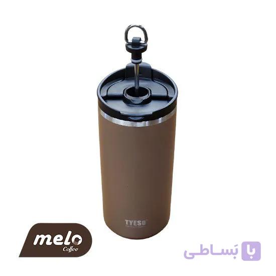 فرنچ پرس سفید تایسو 600 میلی لیتر — تصویر 1