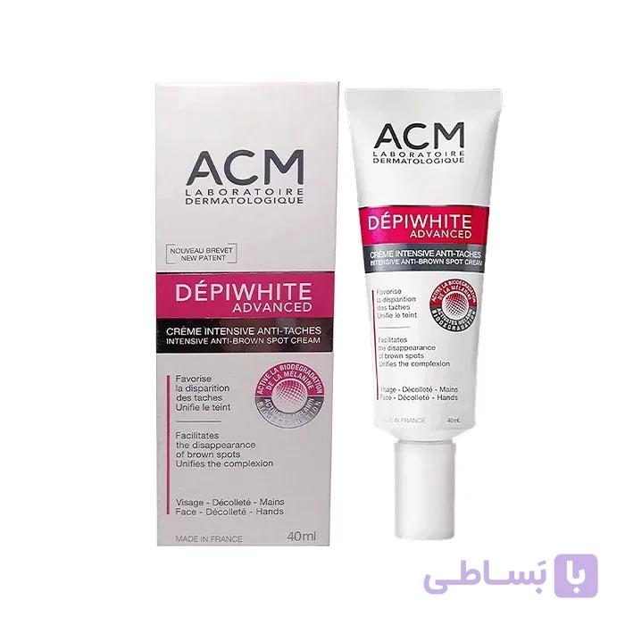 کرم ضد لک ای سی ام Acm مدل DEPIWHITE حجم 40میل — تصویر 1