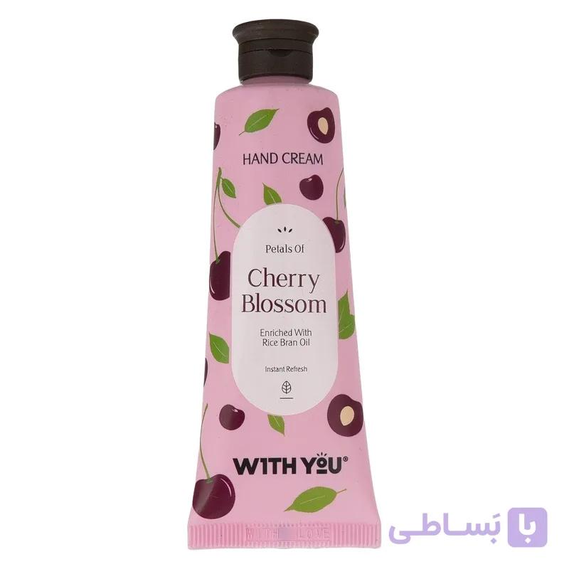 کرم مرطوب‌کننده ویت یو مدل cherry Blossom حجم 50 میلی‌لیتر