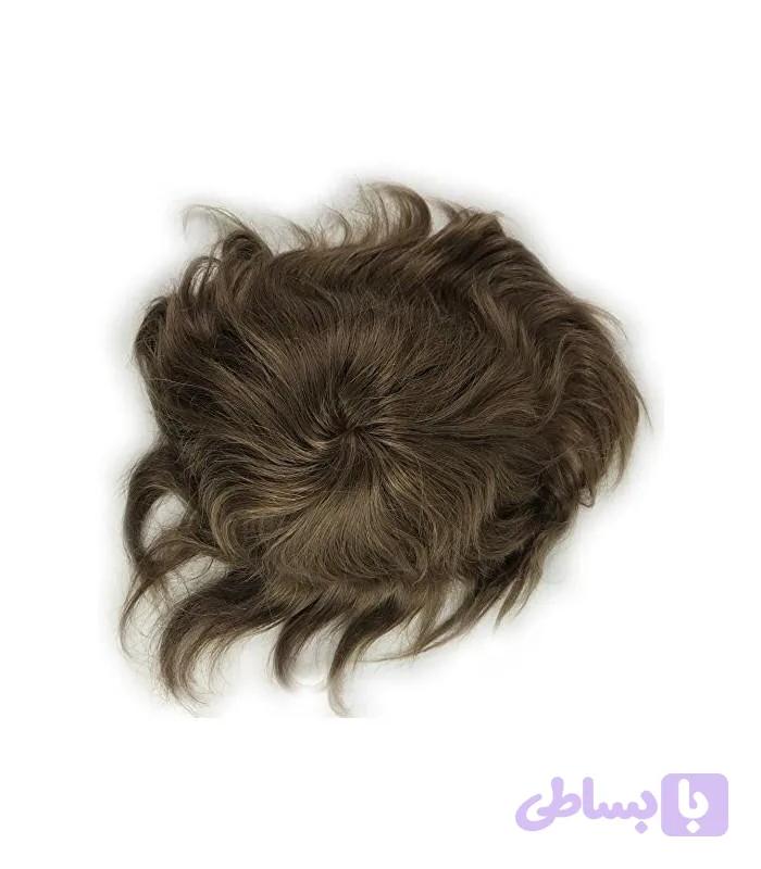 پروتز کف سر مو طبیعی مردانه هشت تکه (کد:1033)