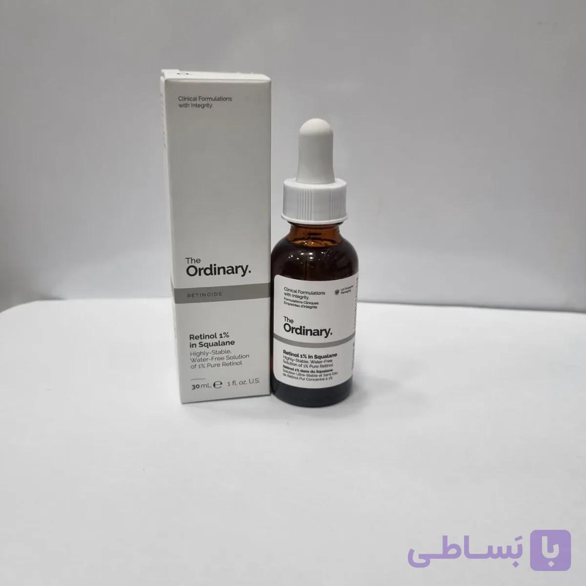 سرم رتینول اوردینری غلظت ۱ درصد حجم 30 میل
