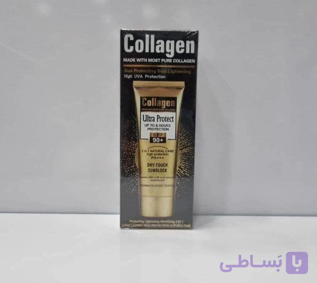 کرم ضدآفتاب کلاژن SPF60و SPF90 رنگی وبی رنگ — تصویر 1