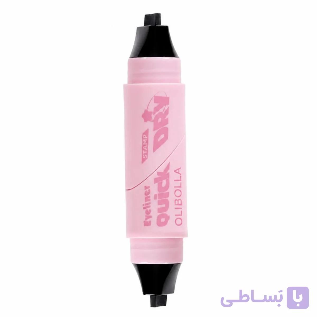 خط چشم استامپی دو طرفه اولیبولا-OLIBOLLA Quick Eyeliner — تصویر 1