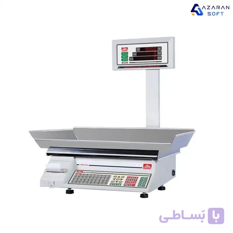 ترازو فروشگاهی محک 1400۰pro ظرفیت 70 کیلوگرم با چاپگر