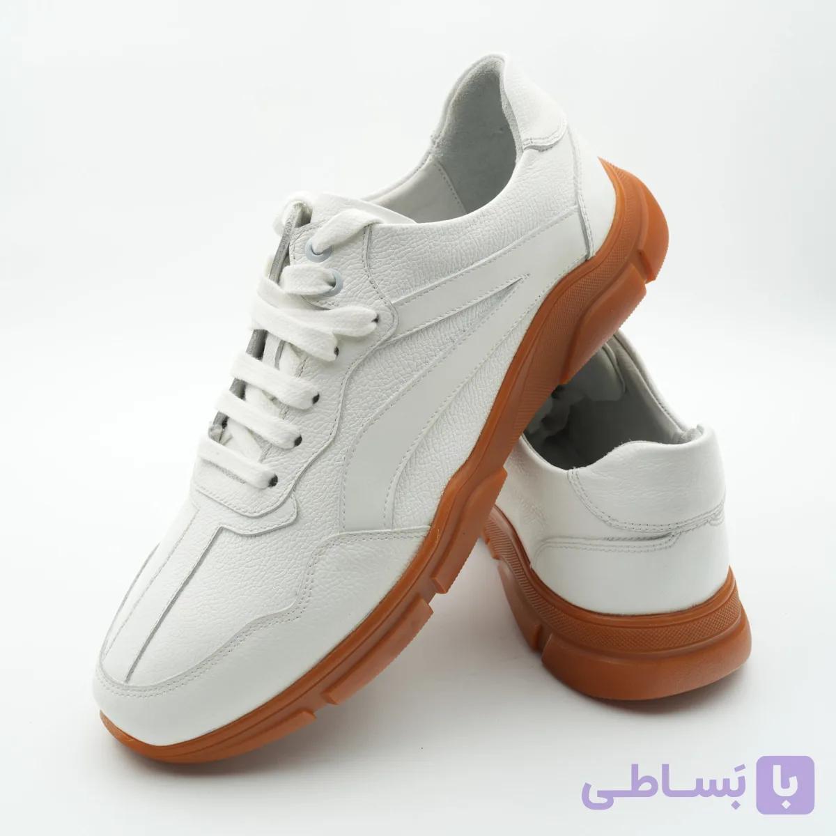 کتانی چرم مردانه کد 202131 — تصویر 1