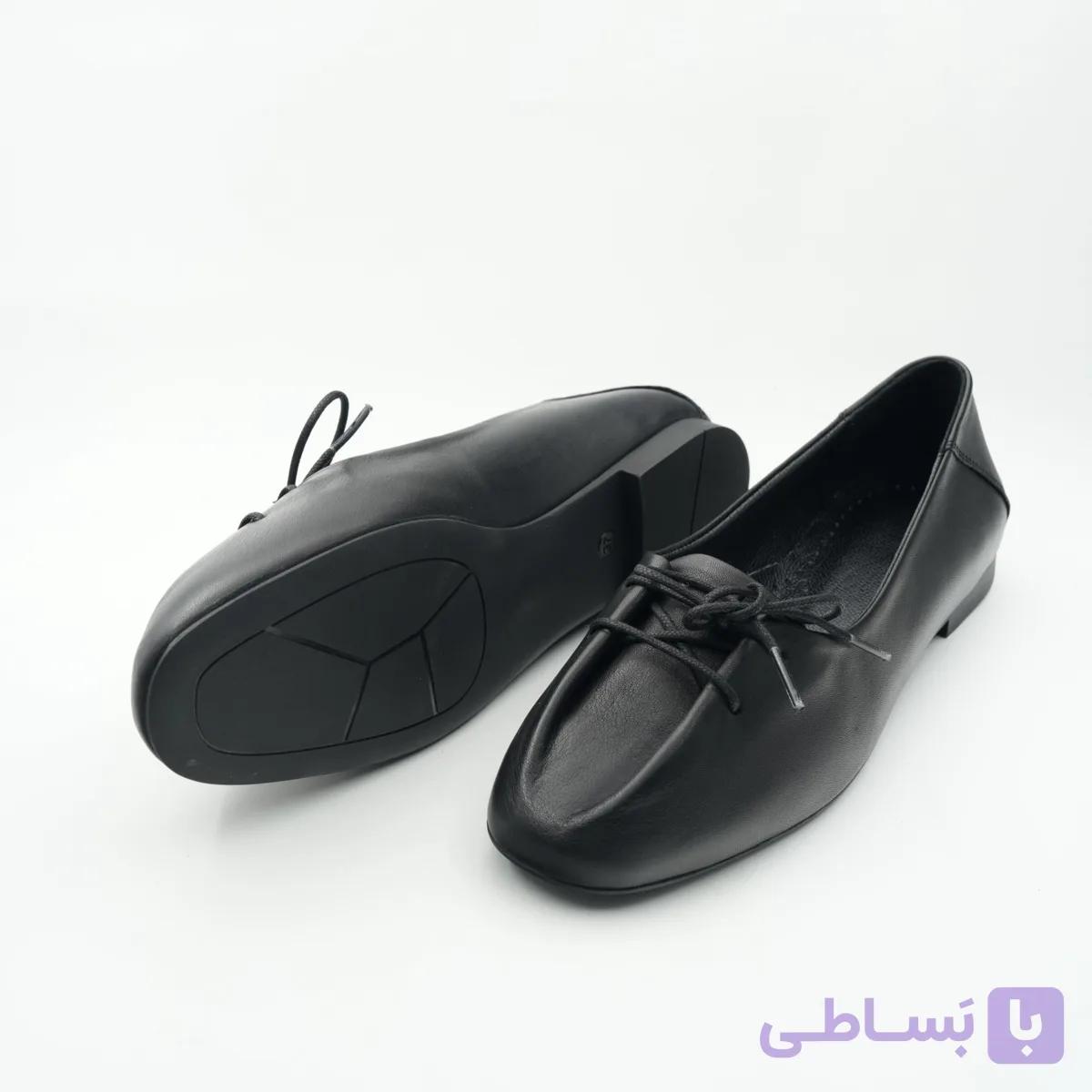 کالج چرم طبیعی اسپرت زنانه 205030 — تصویر 1