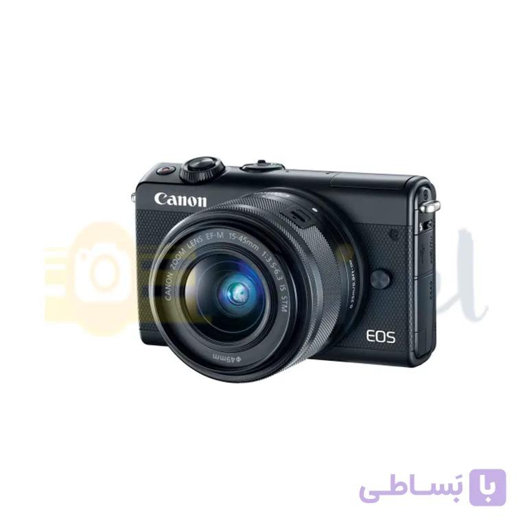 دوربین کانن EOS M100 همراه با لنز کانن EF-M 15-45 — تصویر 1