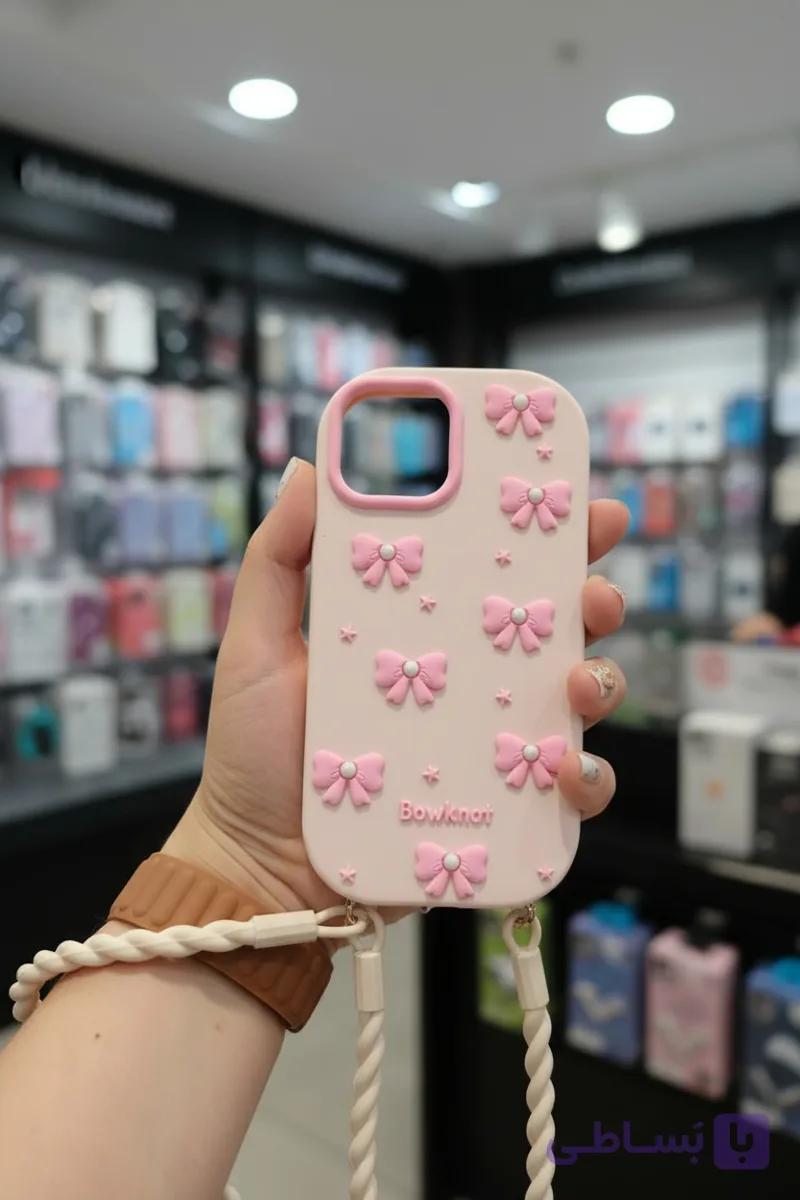 قاب پاپیونی آیفون  13 پرو سیلیکونی — تصویر 1