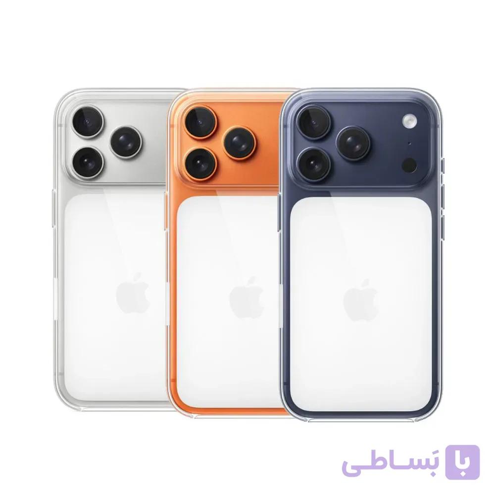 قاب اورجینال آیفون سری 17 مدل Clear Case with MagSafe