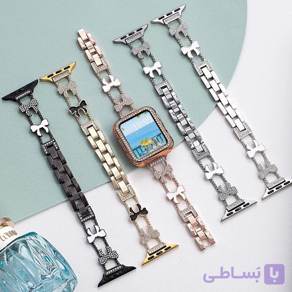 بند استیل پاپیون اپل واچ — تصویر 1