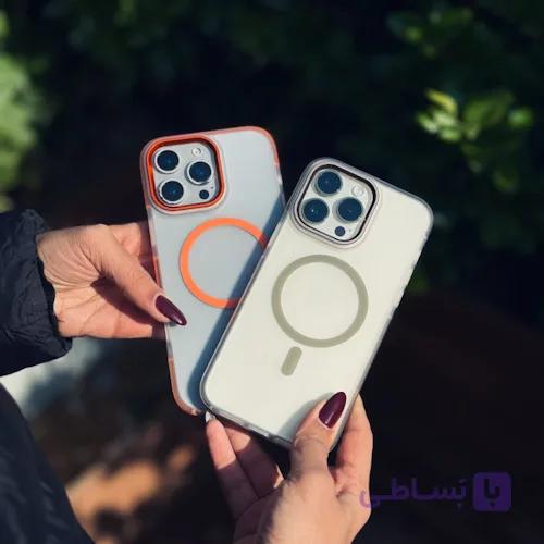 قاب مات مگ سیف رنگی آیفون — تصویر 1