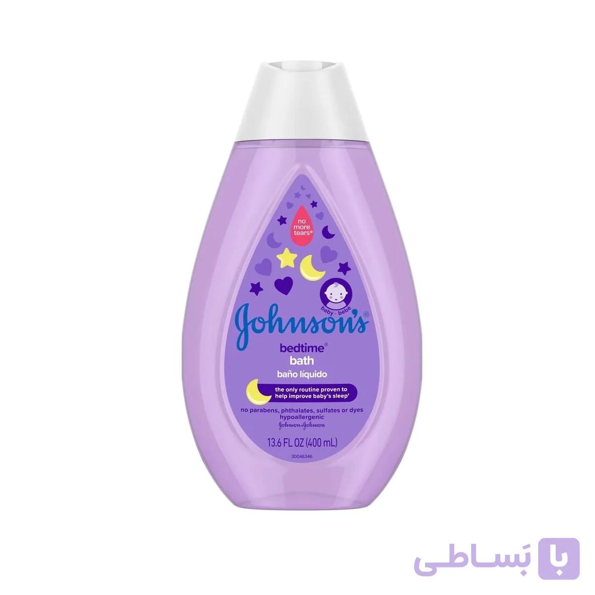 شامپو بدن جانسون Johnson’s مدل Bedtime برای شب حجم 300 میلی لیتر — تصویر 1