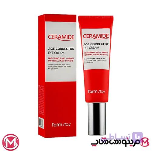 کرم دور چشم آبرسان و ضد چروک فارم استی مدل CERAMIDE حجم 50میل