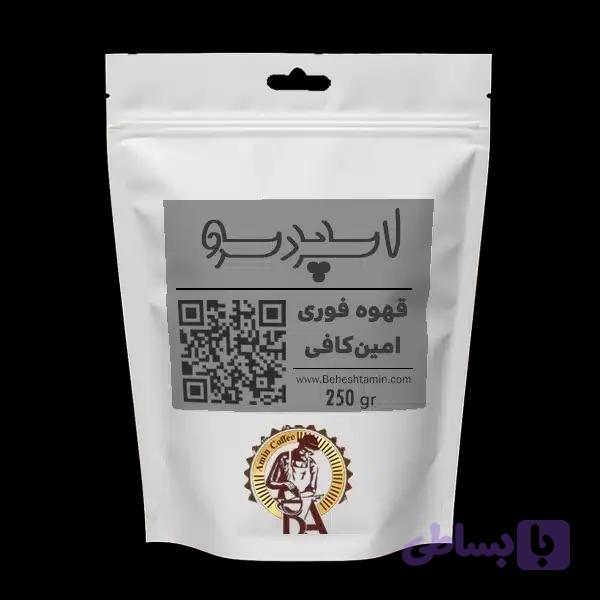قهوه فوری اسپرسو امین کافی