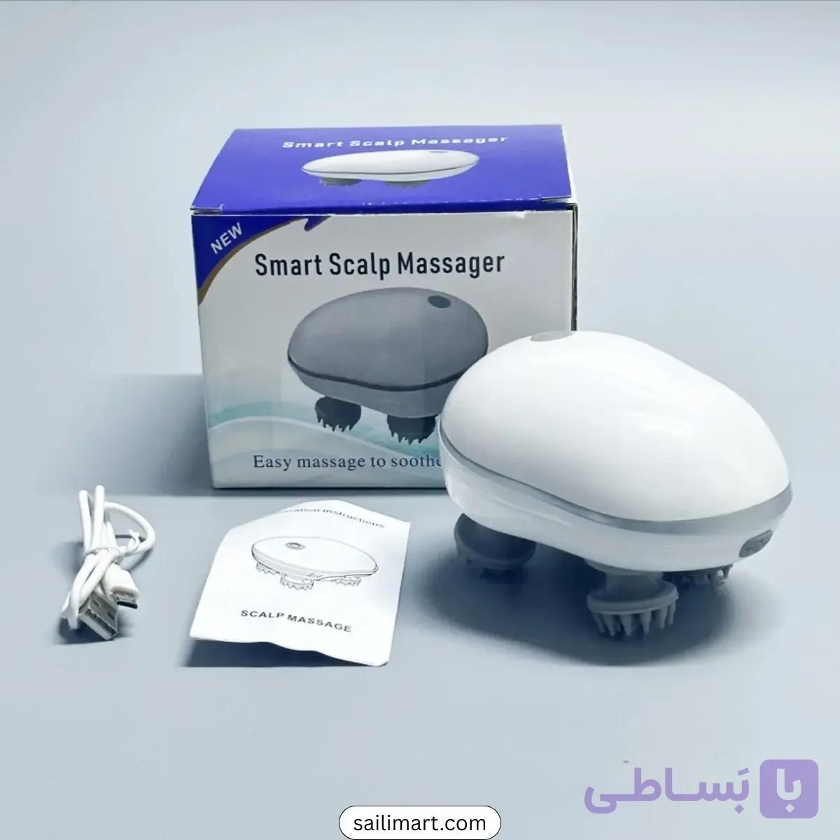 ماساژور سر شارژِی Smart scalp massager — تصویر 1