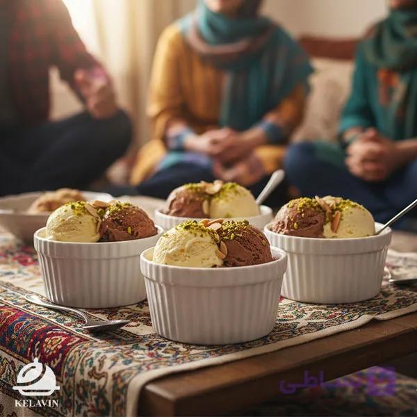 پیاله وانسل سرامیکی ست 6 تایی لوکس و مینیمال — تصویر 1