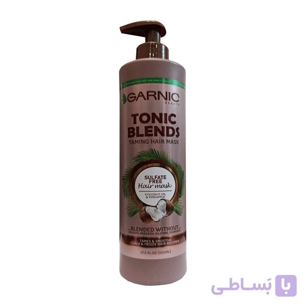 ماسک مو گارنیک مدل Tonic Blends مخصوص موهای خشک و آسیب دیده حجم 500 میلی لیتر