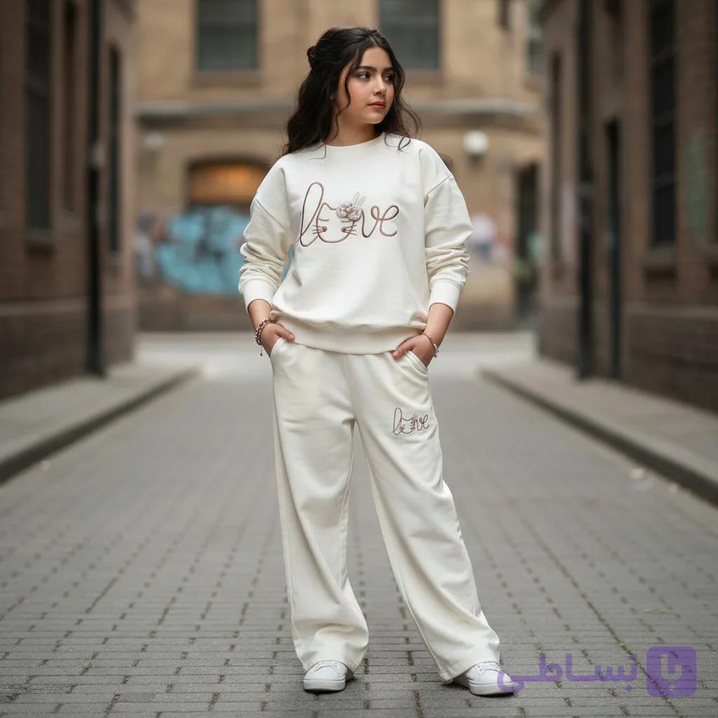 بلوز و شلوار دخترونه — تصویر 1