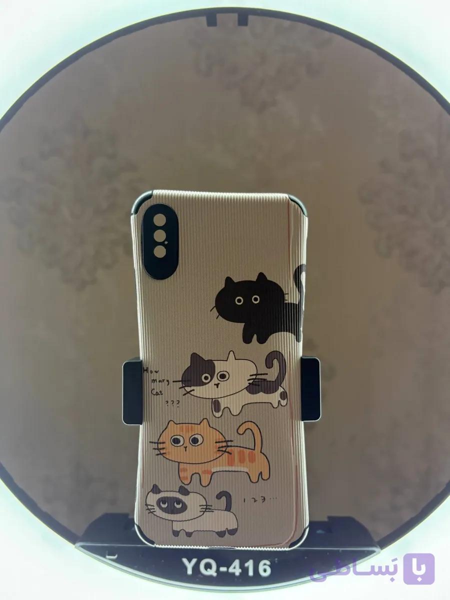 قاب طرح گربه آیفون XS Max