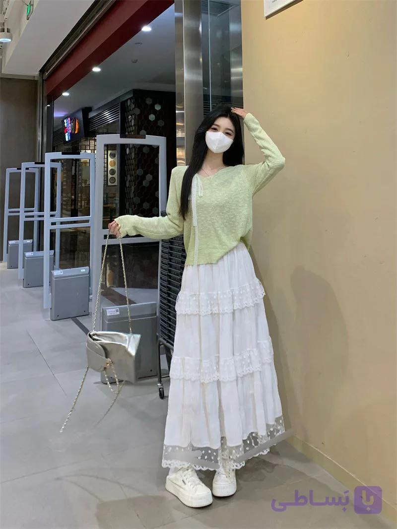 دامن بلند زنانه ۴