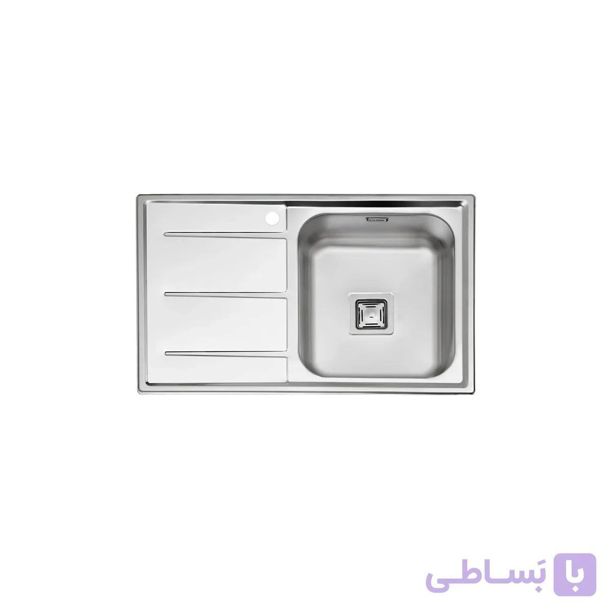 سینک ظرفشویی ایلیا استیل توکار کد 4062 — تصویر 1