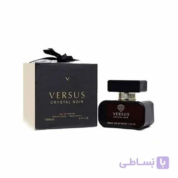 ادکلن زنانه فراگرنس ورد Versus Crystal Noir مشابه ورساچه کریستال نویر حجم 100 میل