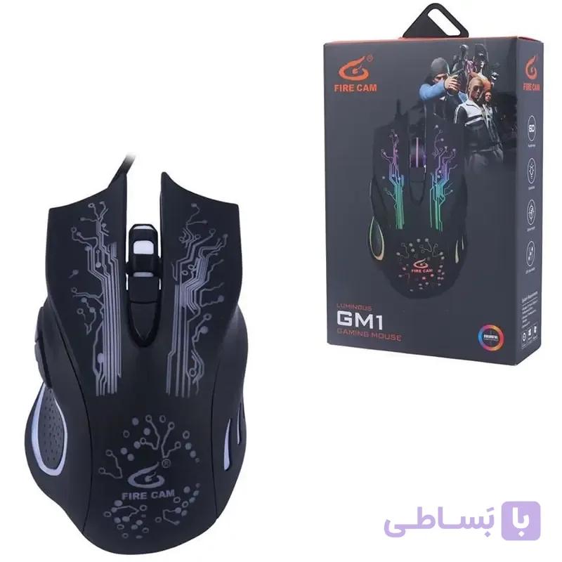 موس گیمینگ FIRECAM GM1 — تصویر 1