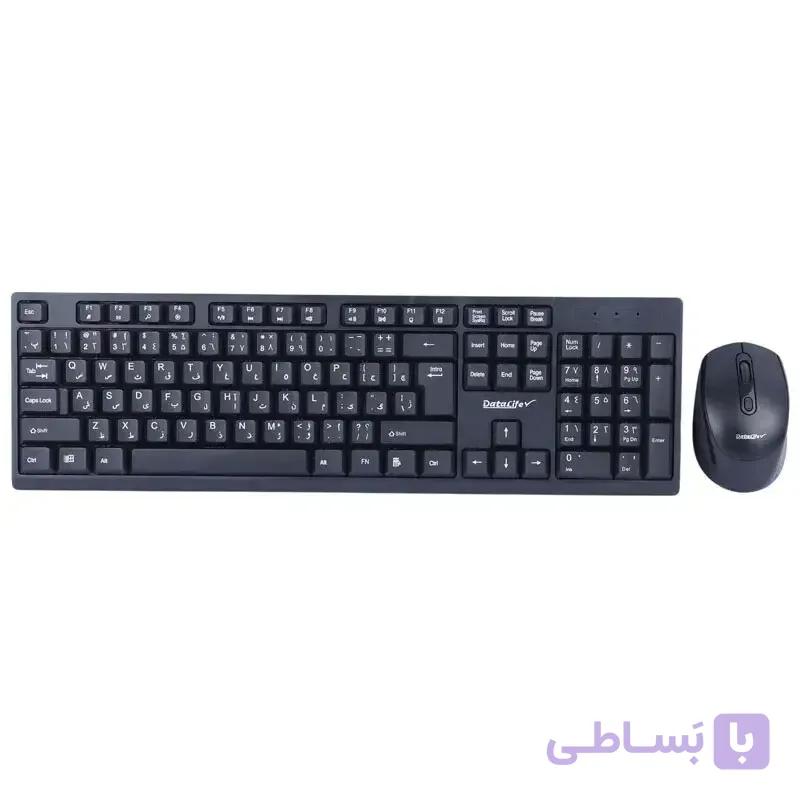 کیبورد و ماوس بی سیم دیتالایف مدل KM-W02 — تصویر 1