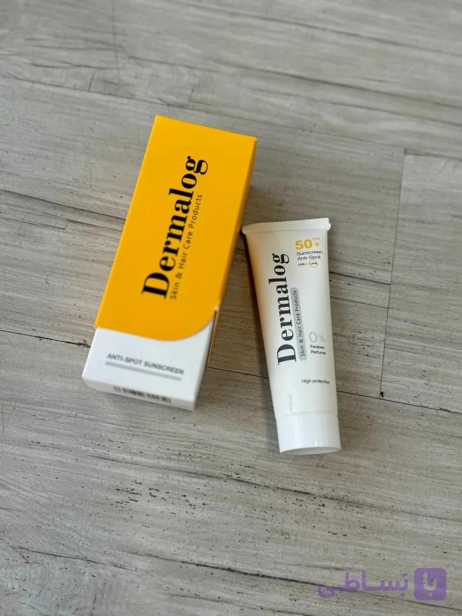 کرم ضد آفتاب ضد لک درمالوگ Dermalog SPF50 با محافظت بالا — تصویر 1