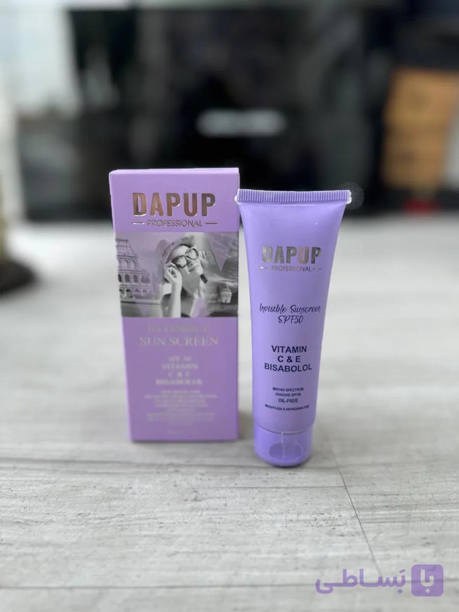 ضدآفتاپ دپاپ dapup روشن کننده و ضدلک مناسب انواع پوست — تصویر 1