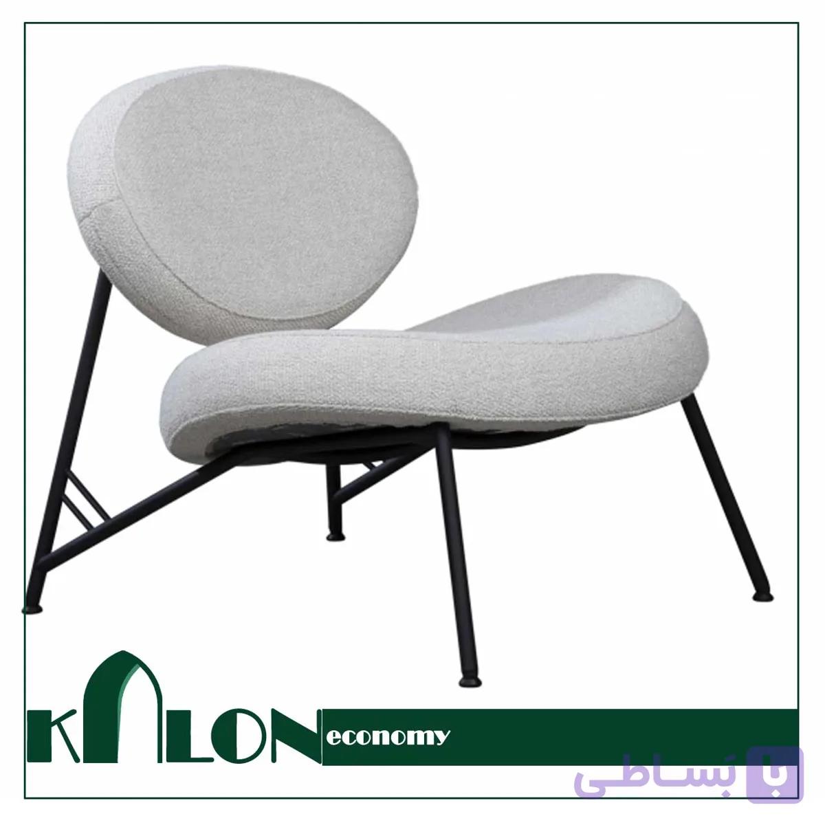 مبل تک نفره بسیار راحت کالون اکونومی مدل KE-0047 — تصویر 1