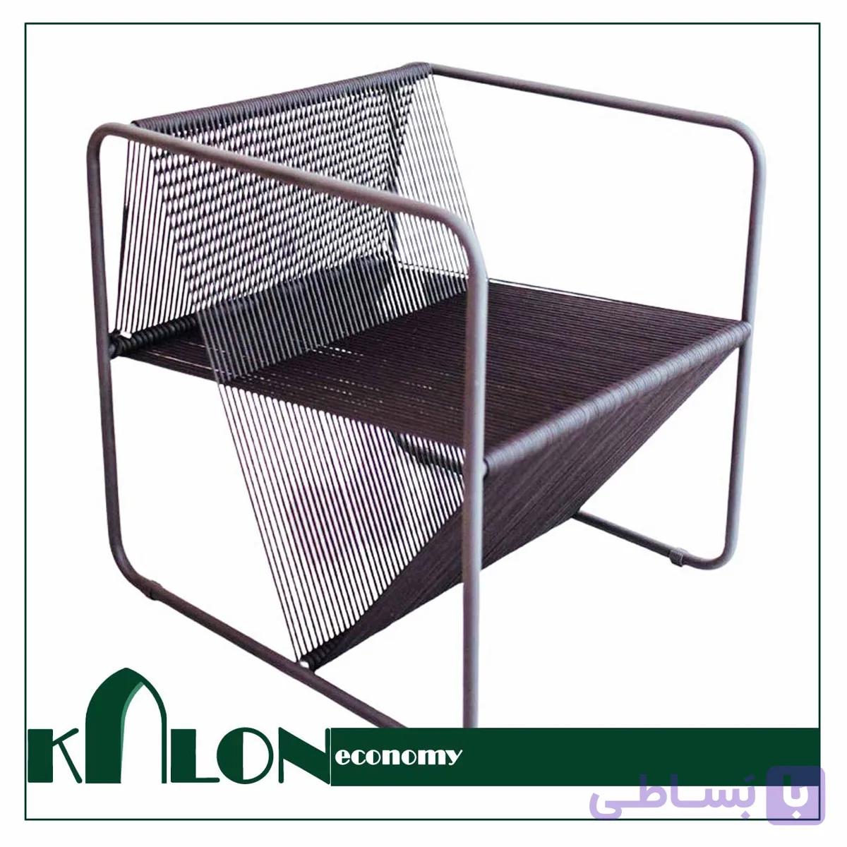 مبل تک نفره راحتی کالون اکونومی مدل KE-0048 — تصویر 1