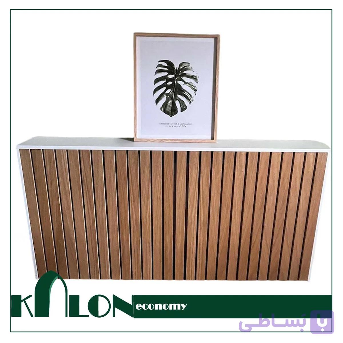کاور رادیاتور چوب طبیعی کالون اکونومی مدل KE-0015 — تصویر 1